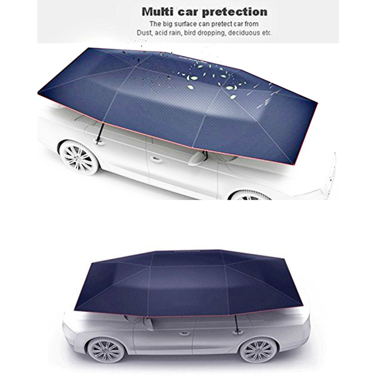 2018 Hottest Manual Portable Umbrella Car Roof Cover