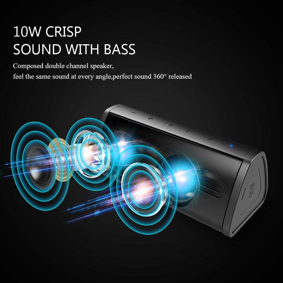 Waterproof Bluetooth Stereo Music Speakers