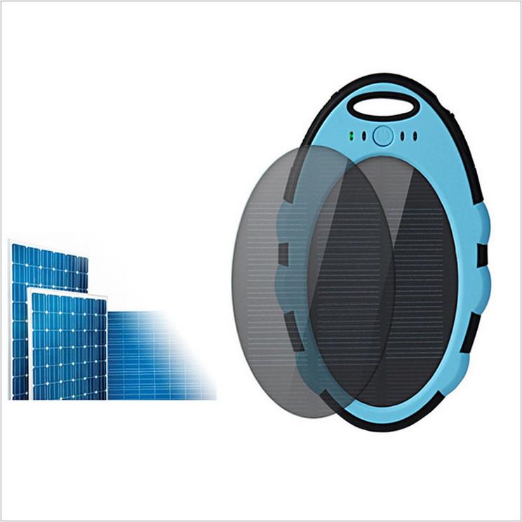 Solar Charger, 4000mAh Portable Solar Power Bank